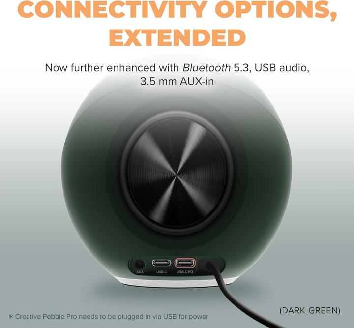 Actual product image Creative Pebble Pro 2.0