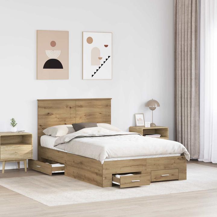 Image du produit vidaXL Moderner Bettrahmen (120 x 190 cm)