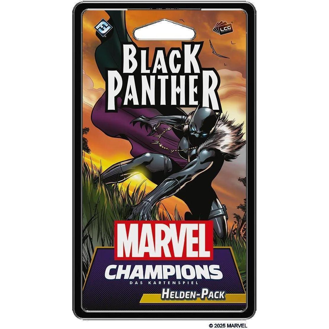 FFG Marvel Champions Das Kartenspiel - Black Panther (Tedesco)
