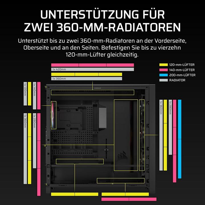 Immagine prodotto Corsair Frame 5000D RS ARGB (mATX, Mini-ITX, ATX, E-ATX)