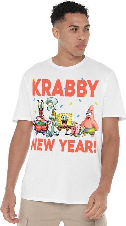 Image du produit Spongebob Squarepants - T-shirt KRABBY NEW YEAR - Homme (M)