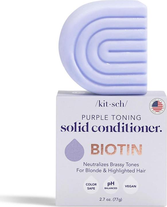 Actual product image Kitsch Purple Toning Solid Conditioner