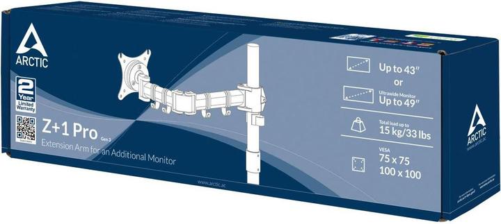 Produktbild Arctic Z+1 Pro Gen 3 (Tisch, 38")