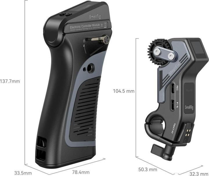 Image du produit SmallRig Kit de poignée sans fil MagicFIZ (Suivre Focus)
