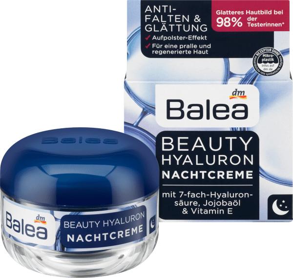 Actual product image dm Balea Beauty Hyaluron Night Cream (50 ml, Night cream)