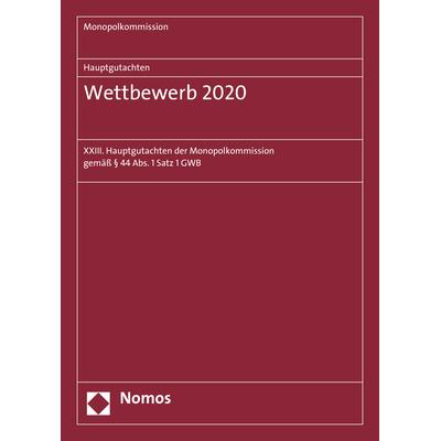 Hauptgutachten. Wettbewerb 2020, Fachbücher