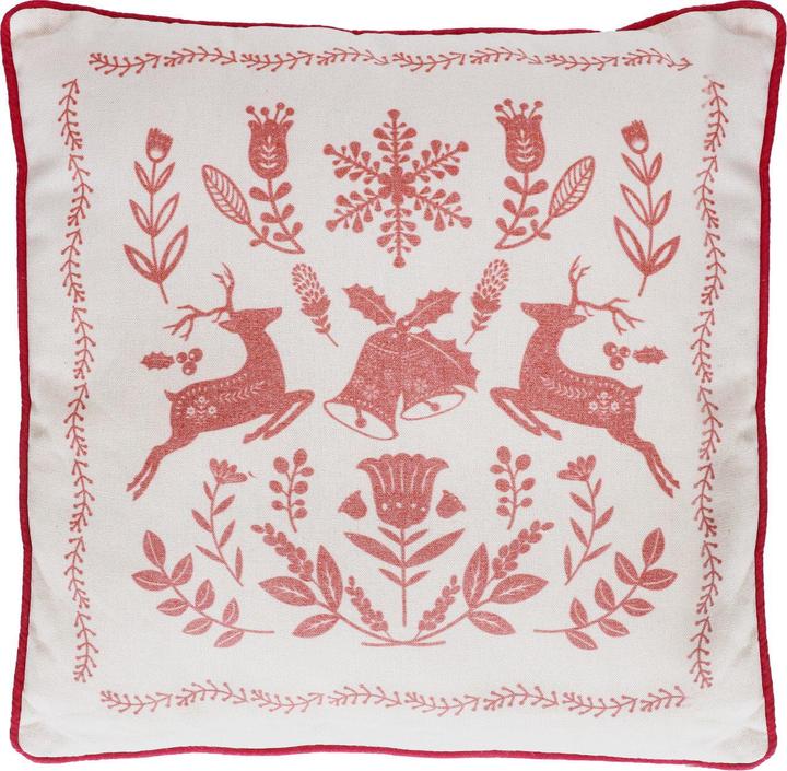 Angela Bruderer Dekokissen «Hirsche», 45 x 45 cm (45 x 45 cm)