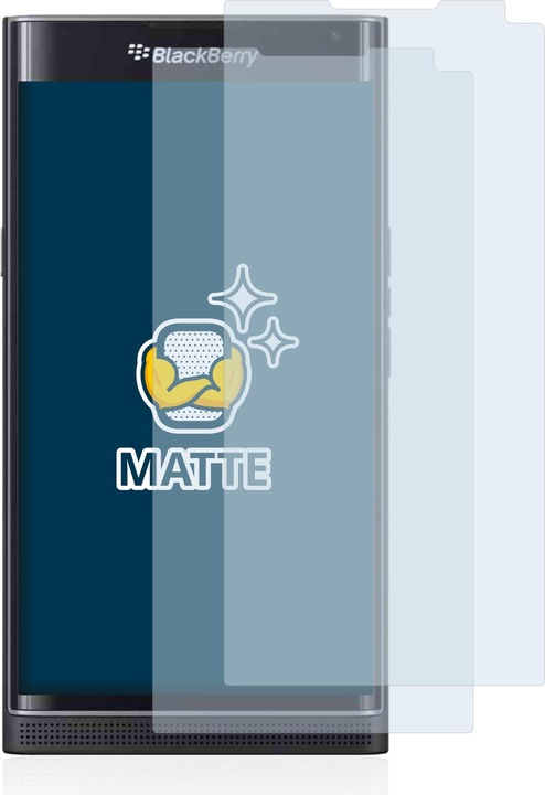 Actual product image BROTECT Anti-glare screen protector matt (2 Piece, Blackberry Priv)