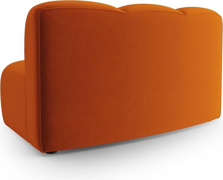 Actual product image Micadoni Velvet Modul Armless, "Lupine", 1 Seat, 154x95x70Made in Europe (1-seater, Modular sofa)