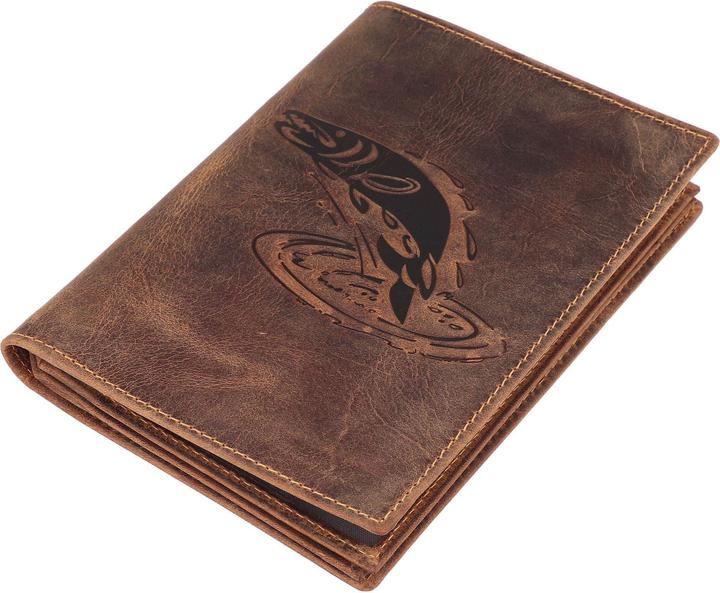 Actual product image Greenburry Vintage document case leather 12 cm