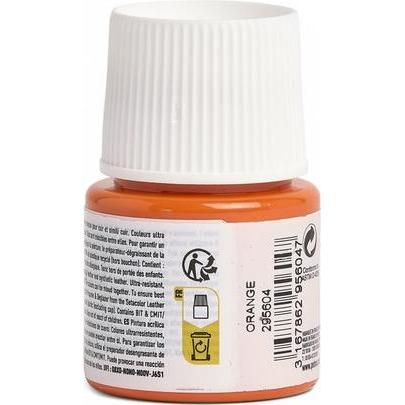 Thumbnail - Pebeo, Künstlerfarbe + Bastelfarbe, SetaCuir Lederfarben (Orange, 45 ml)