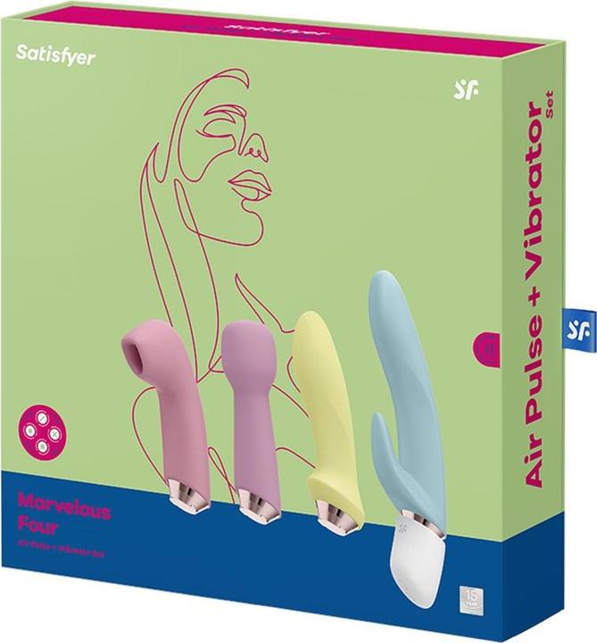 Actual product image Satisfyer Marvelous Four
