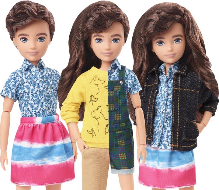 Actual product image Mattel Creatable World Deluxe Character Set