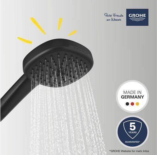 Image du produit Grohe Vitalio Comfort 110 QuickFix Handbrause, intelligente Strahlumstellung, wassersparend, 2 Strahlarten (2 Types de jets, 7.40 l/min)