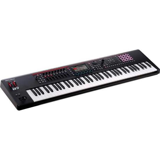 Roland FANTOM-07 Synthesizer Keyboard, Synthesizer, Schwarz