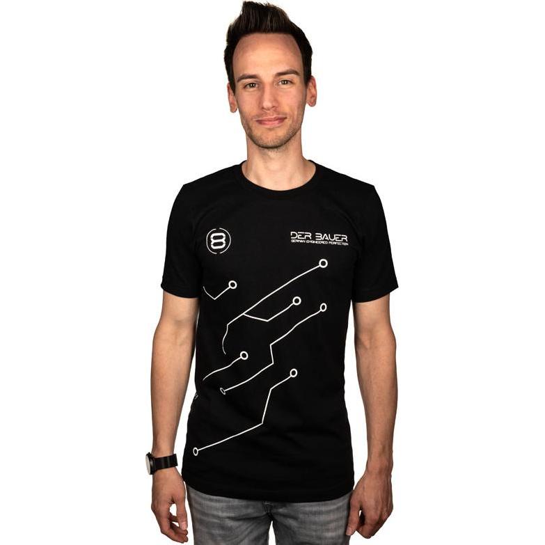 Thumbnail - Der8auer, Herren, Shirt, T-Shirt PCB-Design (S), Schwarz, (S)