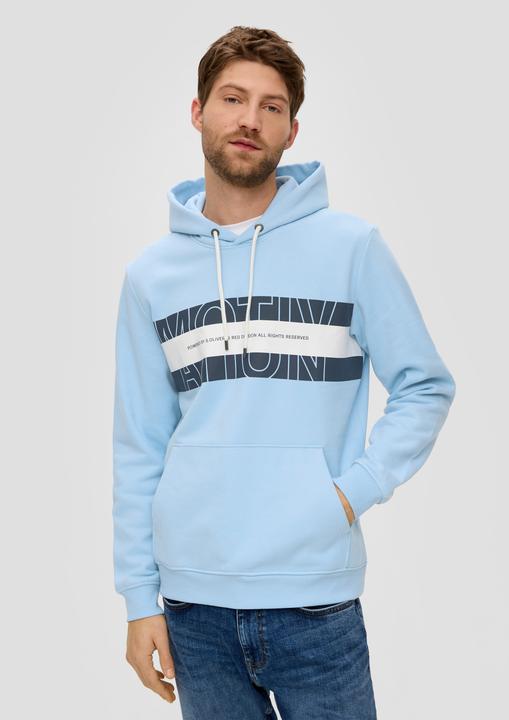 Image du produit s.Oliver Sweatshirt Kapuzenpullover mit Labelprint (XL)