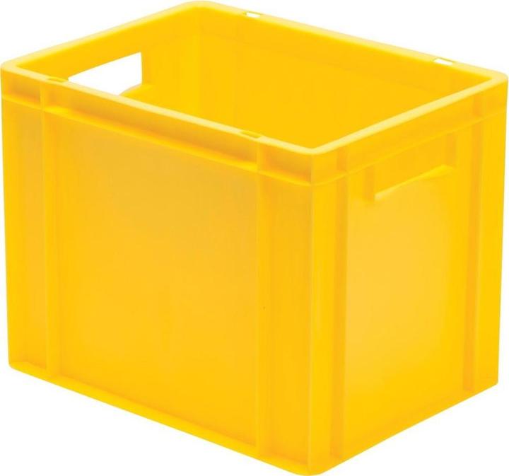 Actual product image kaiserkraft Euro-size stacking containers, walls and base closed