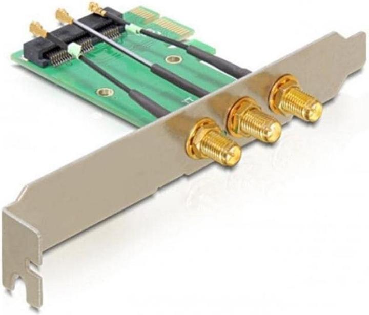 Image du produit Delock IPex vers RP-SMA Plaque à fente (PCIe)
