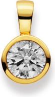 Image du produit Natsumi Schmuck Pendentif or jaune 18K/750 zirconium (750/18 K Or jaune)