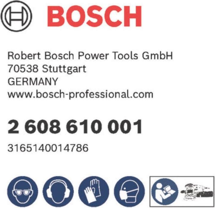 Produktbild Bosch Professional Zubehör Lammwollhaube für Exzenterschleifer, 130 mm, Klett, 1er-Pack
