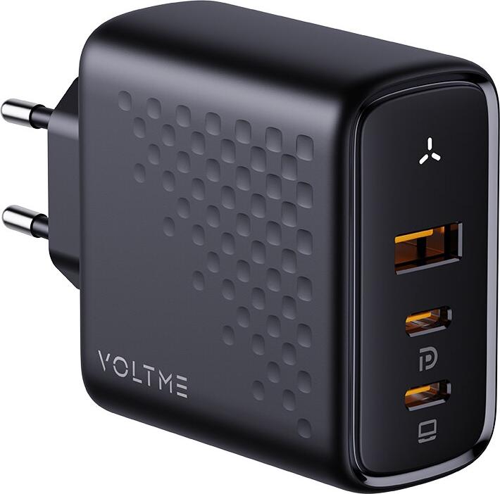 Actual product image Voltme Revo 100W USB-C Black (100 W, 3 ports)