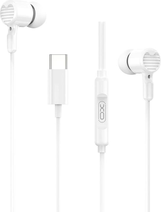 Actual product image xO wired earphones EP81 USB-C white (Cable)