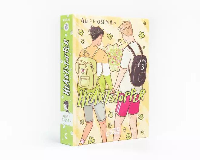 Actual product image Heartstopper Volume 3 (deutsche Hardcover-Ausgabe) (German, Alice Oseman, Vanessa Walder, 2022)