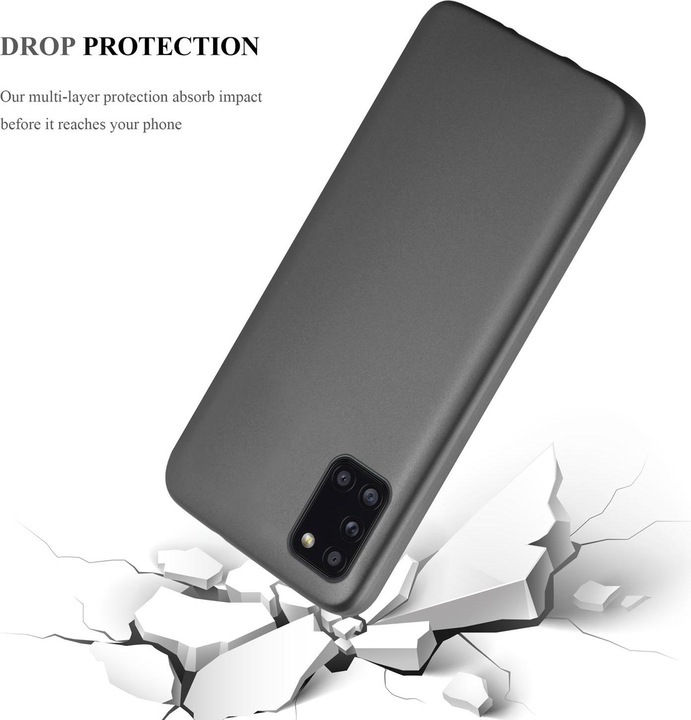 Produktbild Cadorabo TPU Matt Metallic Cover (Samsung Galaxy A31)