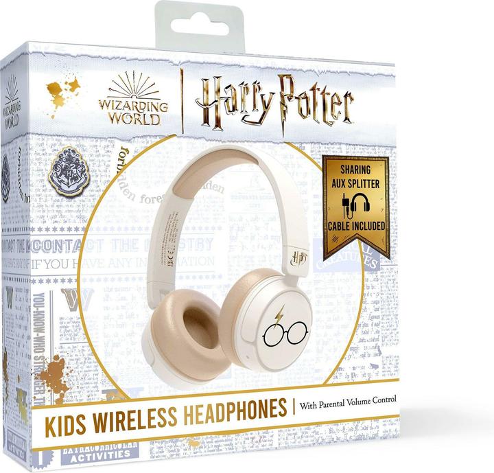 Produktbild OTL Bluetooth Headset w/Perental Control - Harry Potter White (HP0990)