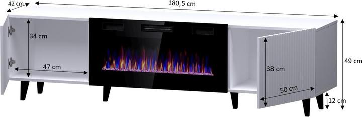 Produktbild Cama Pafos (180 x 42 x 49 cm)