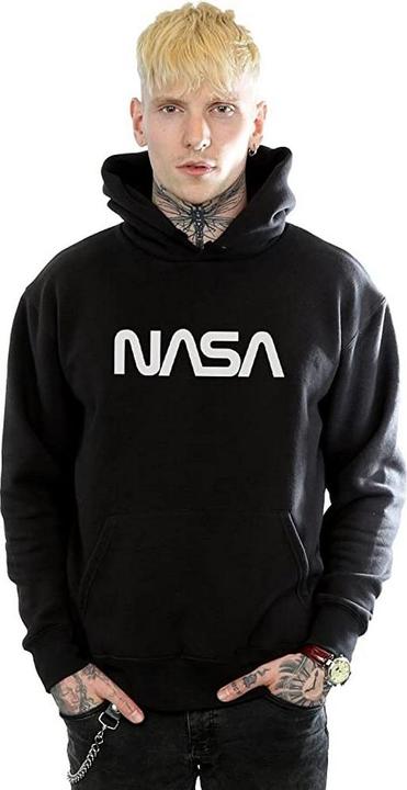 Immagine prodotto Nasa Felpa con cappuccio in cotone con logo moderno (XL)