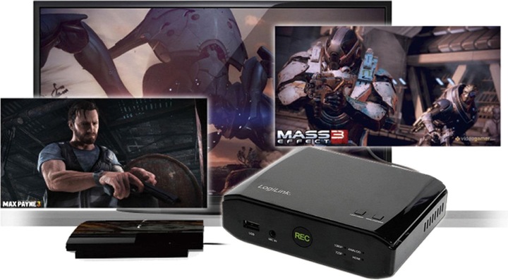 Actual product image LogiLink GameCinema (Wii U, Xbox 360, Xbox One X, PS3, Xbox Series X, Xbox One S, Xbox Series S)