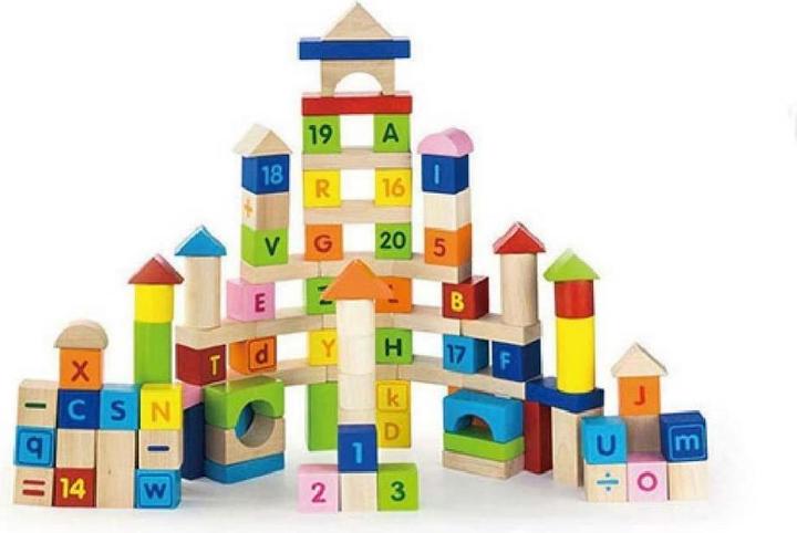 Actual product image Viga Toys Alphabet & Number