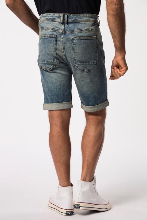 Image du produit JP1880 Bermuda en jean ventre confort, technologie FLEXNAMIC®. Coupe 5 poches. Jusqu'au 74. (70)