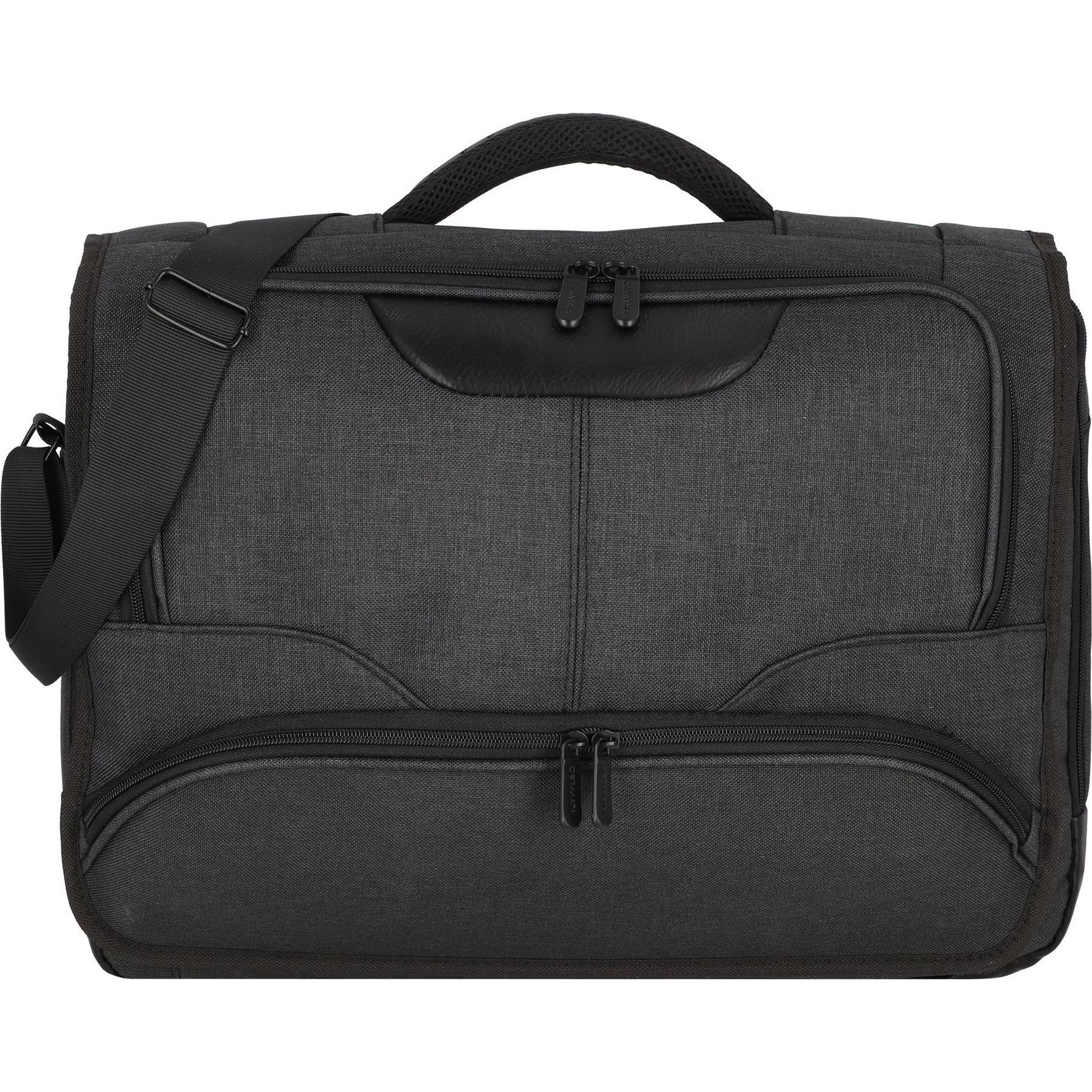 Dermata Aktentasche 44 cm Laptopfach (19"), Notebooktasche, Schwarz