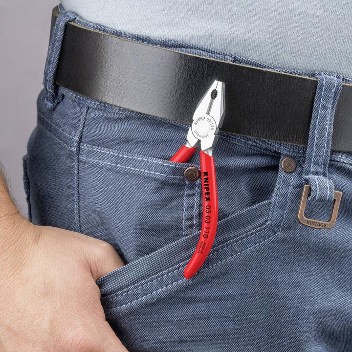 Produktbild Knipex 03 03 110 Mini-Kombizange (110 mm)