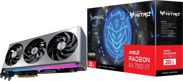 Immagine prodotto Sapphire Radeon RX 7900 XT Nitro+ Gaming OC (20 GB)