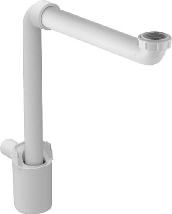 Duravit Space-saving siphon 1 1/4" x 32 mm plastic wei 0050760000 (Tube siphon, 1 1/4")
