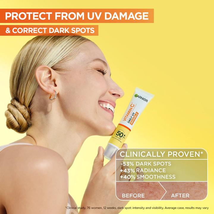 Produktbild Garnier Bright Complete (40 ml, Gesichtsfluid, SPF 50+)