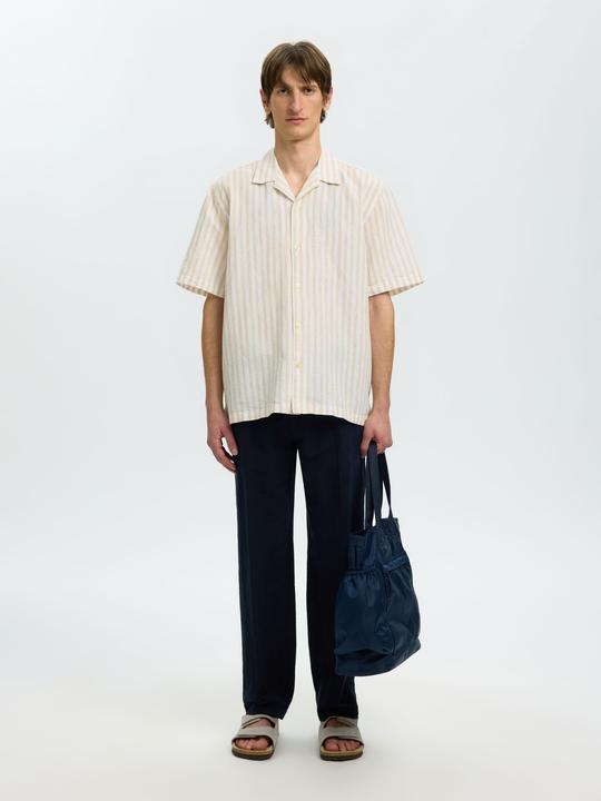 Produktbild Selected Leinenmix Kurzarmhemd (S)