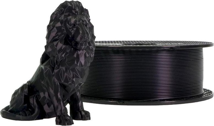 Prusa Prusament PLA Jet Black 1kg (PLA, 1.75 mm, 1000 g, Schwarz)