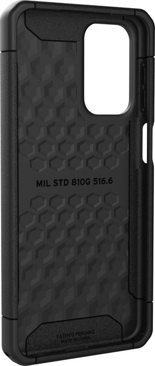 Actual product image UAG Scout Outdoorcase Samsung Galaxy A23 Black (Samsung Galaxy A23 5G)
