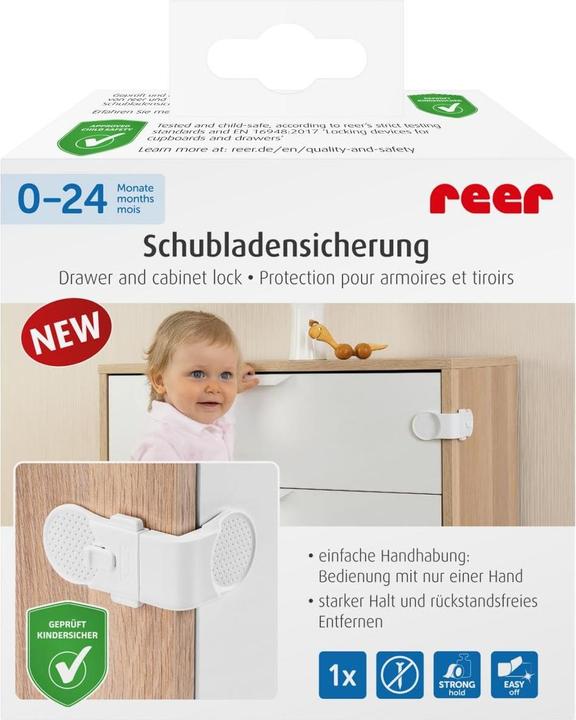 Actual product image Reer Cabinet lock, drawer, 1 pc.