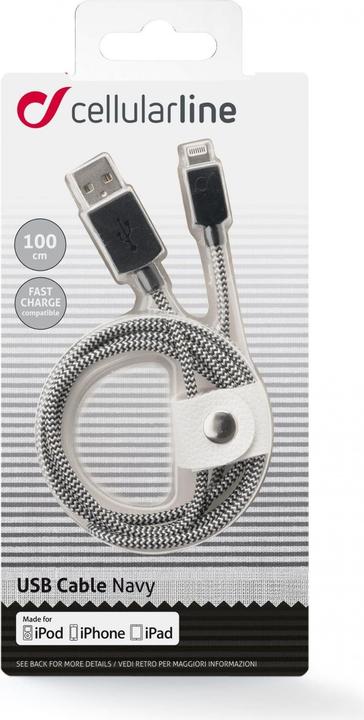 Cellularline Navy (1 m, USB 2.0)