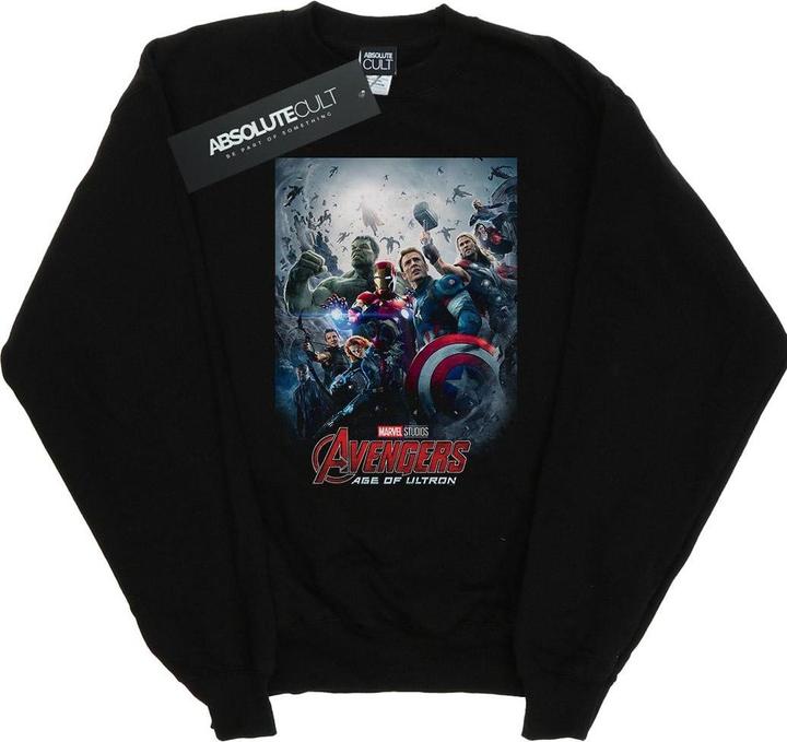 Immagine prodotto Marvel Avengers Age Of Ultron Poster Felpa Ragazze (140, 146)