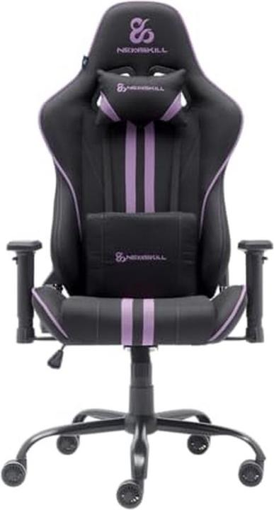 Actual product image Newskill Kitsune V2 Gaming Chair with Lumbar and Neck Support, 180° Recline