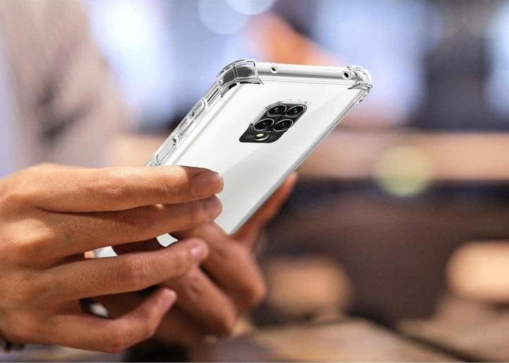 Produktbild Screenguard Xiaomi Redmi Note 9 Pro Hülle Crystal Soft Airbag Bumper (Xiaomi Redmi Note 9 Pro)