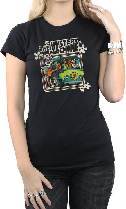 Image du produit Scooby Doo T-shirt en coton Femmes/Ladies The Mystery Machine (XXL)