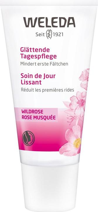 Weleda Soin rosé lissant à la rose sauvage (30 ml, Crème de jour)
